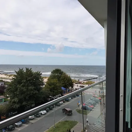Marine Prywatny Z Widokiem Na Morze Apartamento Kołobrzeg